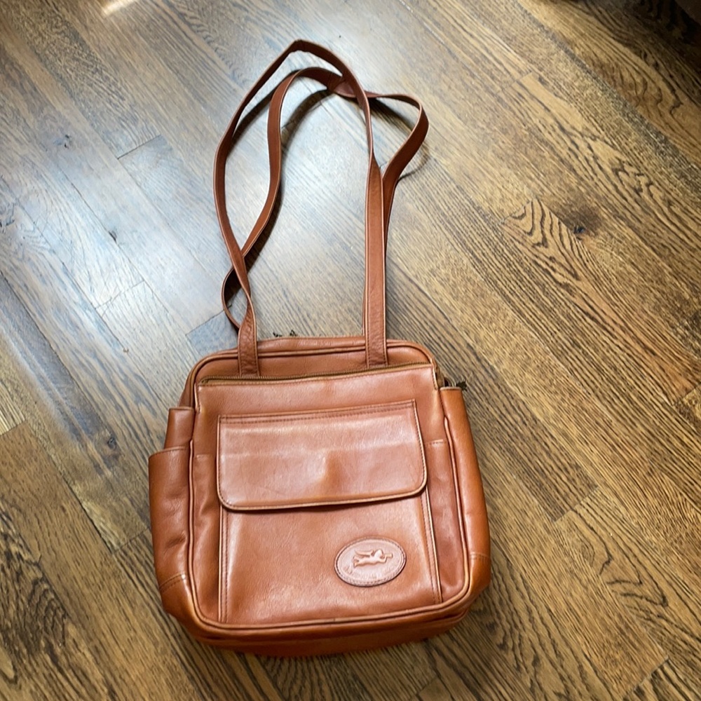 Brown American Angle Purse